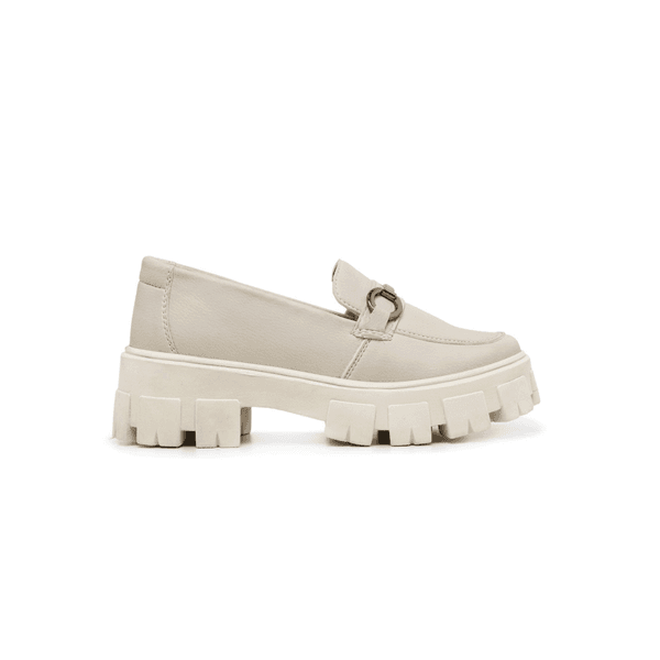 Mocassim Karla Feminino bege - Hella Shoes