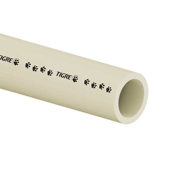 Tubo Aquatherm CPVC 22mm 3m - Tigre