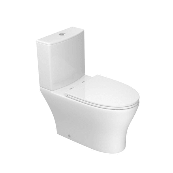 Kit Bacia C/Cx Acoplada Nova Total Level Branca | KP.8520.17 Deca