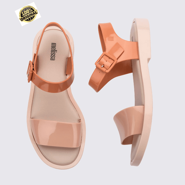 SANDÁLIA MELISSA MAR SANDAL CONFORTO E BELEZA ORIGINAL - BEGE