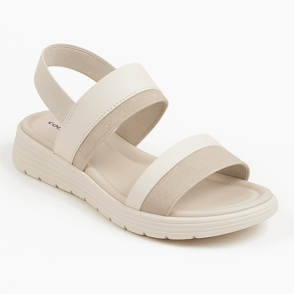 SANDÁLIA FEMININA ANABELA COMFORTFLEX 24-51406 CALCE FÁCIL ORTOPÉDICA 