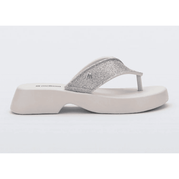 CHINELO MELISSA FLATFORM M-LOVER GLITTER 38065 LANÇAMENTO