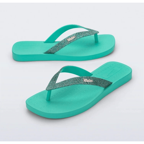 CHINELA MELISSA SUN LONG VERDE BEACH II ORIGINAL CONFORTÁVEL 