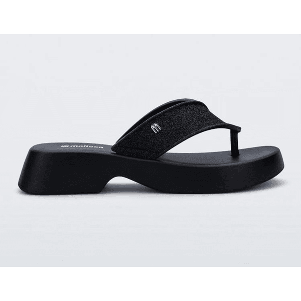 CHINELO MELISSA FLATFORM M-LOVER GLITTER 38065 LANÇAMENTO