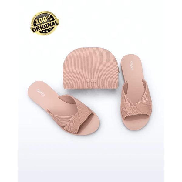 SANDÁLIA RASTEIRA MELISSA PERFECTION COM BOLSA ORIGINAL - ROSA