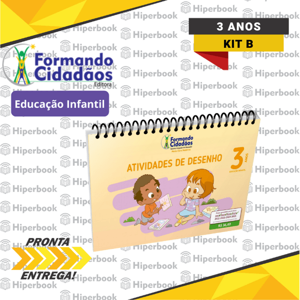 Formando Cidadãos - 3 Anos - Kit B - Educação Infantil