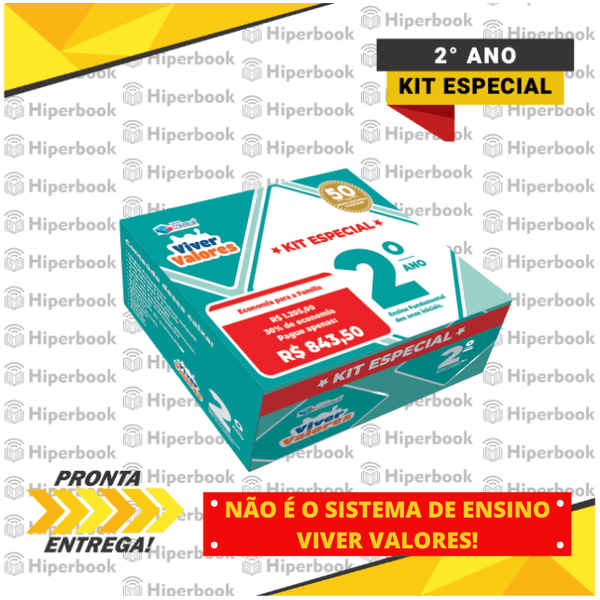 Viver Valores - Kit Especial - 2º Ano - REFORMULADO