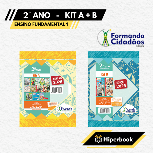 Formando Cidadãos - 2° Ano - Kit A + B - Ensino Fundamental 1