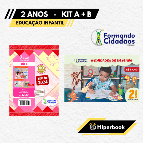 Formando Cidadãos - 2 Anos - Kit A + B - Educação Infantil