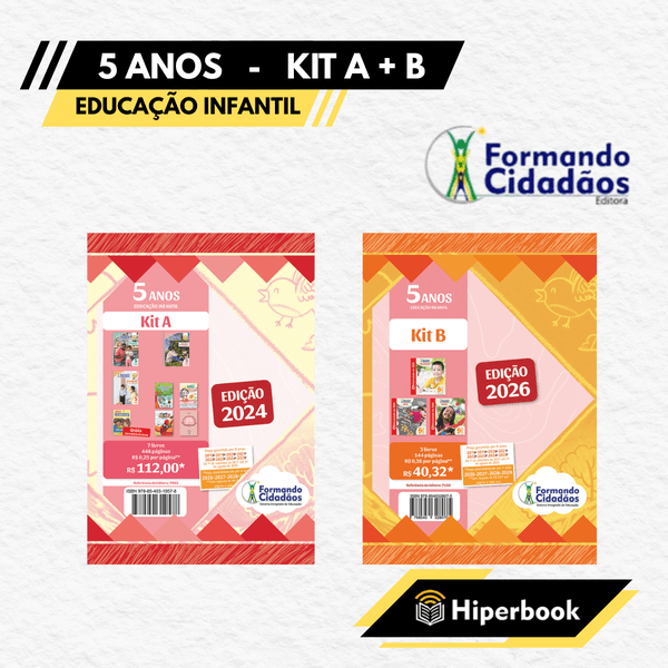 Formando Cidadãos - 5 Anos - Kit A + B - Educação Infantil