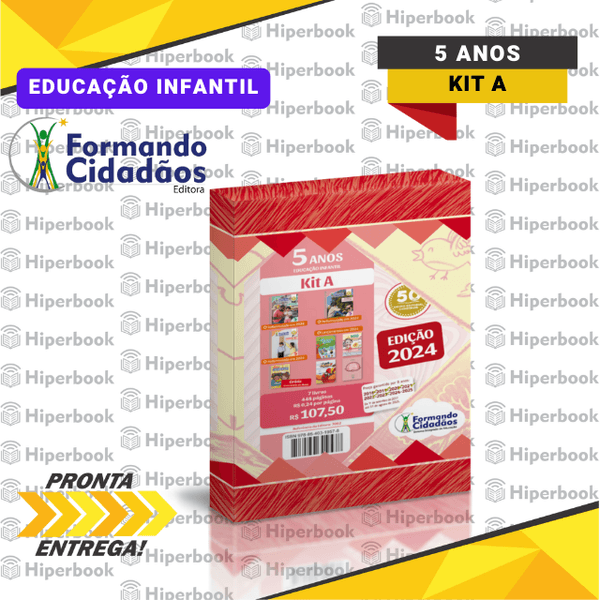Formando Cidadãos - 5 Anos - Kit A - Educação Infantil