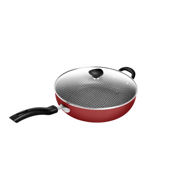 Frigideira Wok Patolux N°30 Antiaderente Vermelho