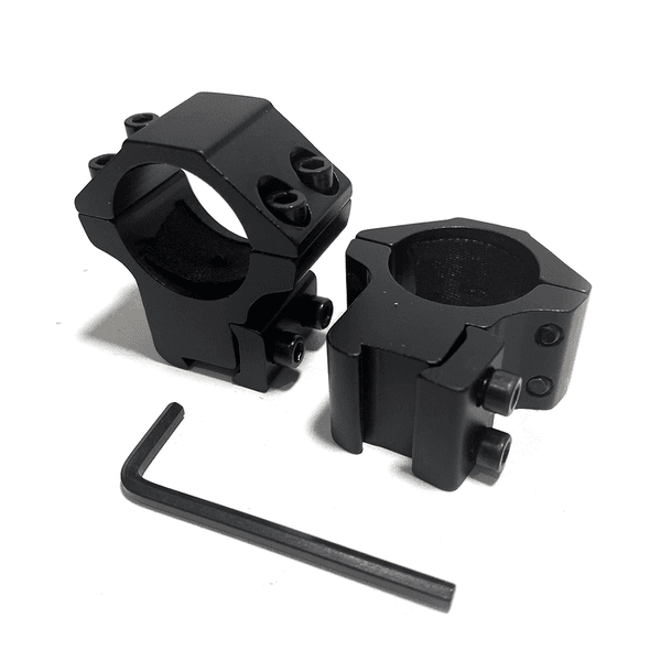 Suporte Para Luneta Mount Duplo Par Trilho 11 Mm