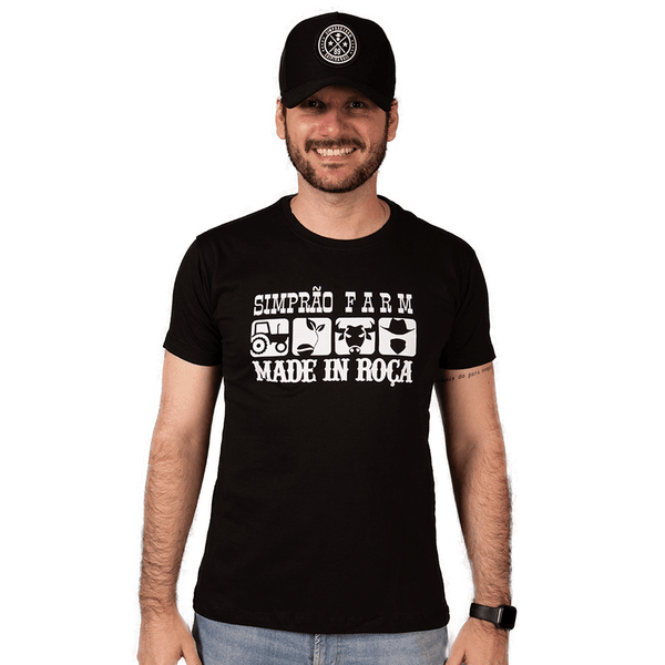 Camiseta Simprão Farm MAde In Roça Preta