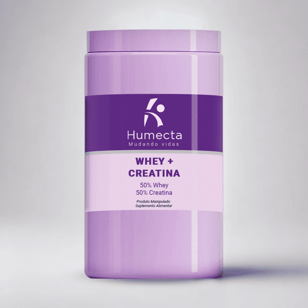 CREATINA 50% + WHEY PROTEIN 50% PÓ 300 GR