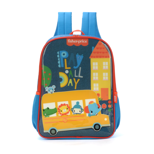 Mochila de Costas Infantil Play All Day Fisher Price - Luxcel