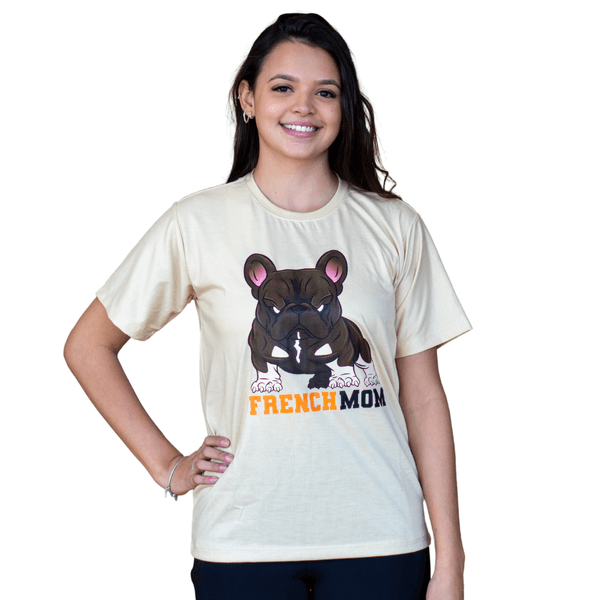 CAMISETA FRENCH MOM- CÁQUI