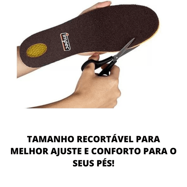 Palmilha Transpiração Zero Gel | IMPEC