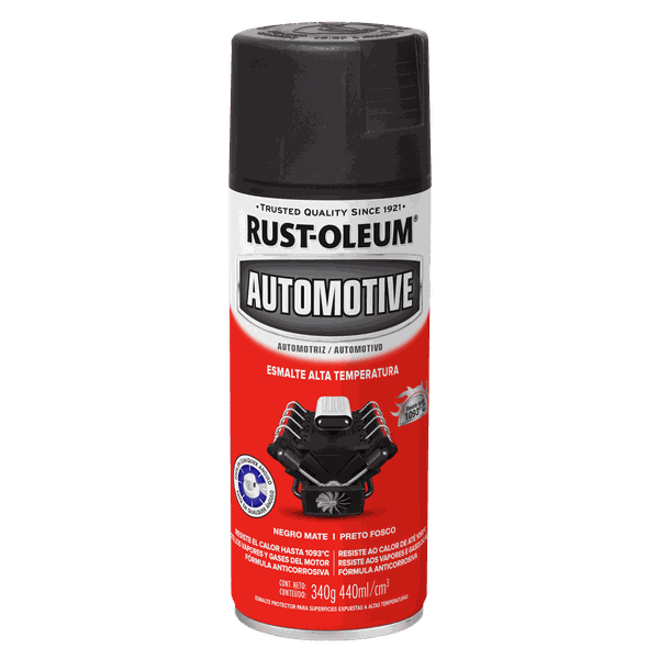 Spray Rust Oleum para Altas Temperaturas 1093º