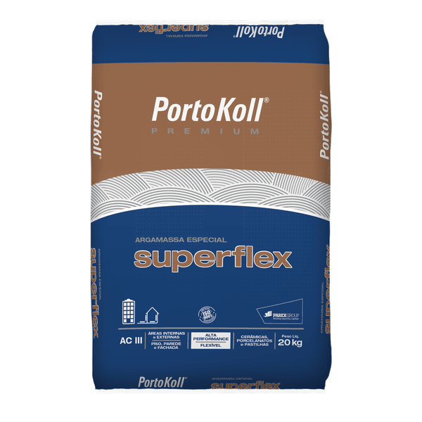 Argamassa AClll - SuperFlex Portokoll - Sc 20 kg