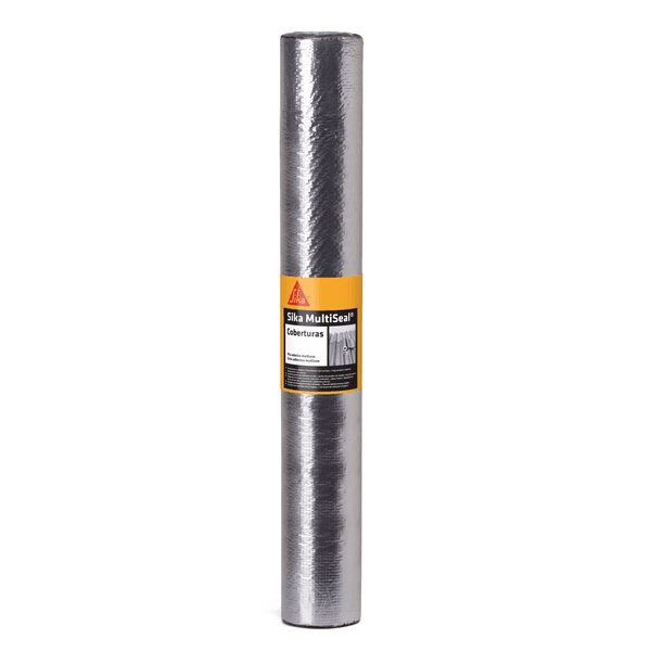 Sika Multiseal Coberturas - Alumínio - Rolo 1 M x 10 M 