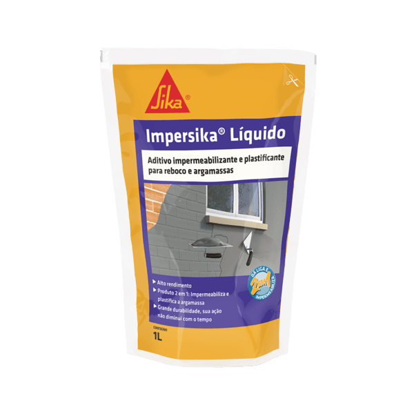 Impersika Impermeabilizante E Plastificante - 1L