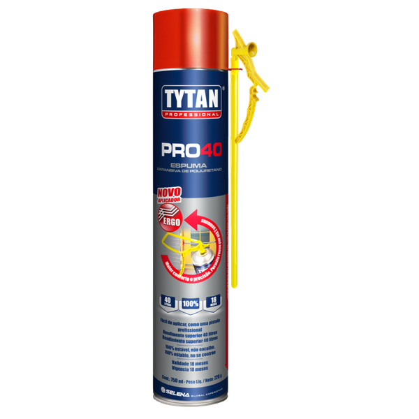 Espuma Pro 40 Ergo - Tytan 750ml 