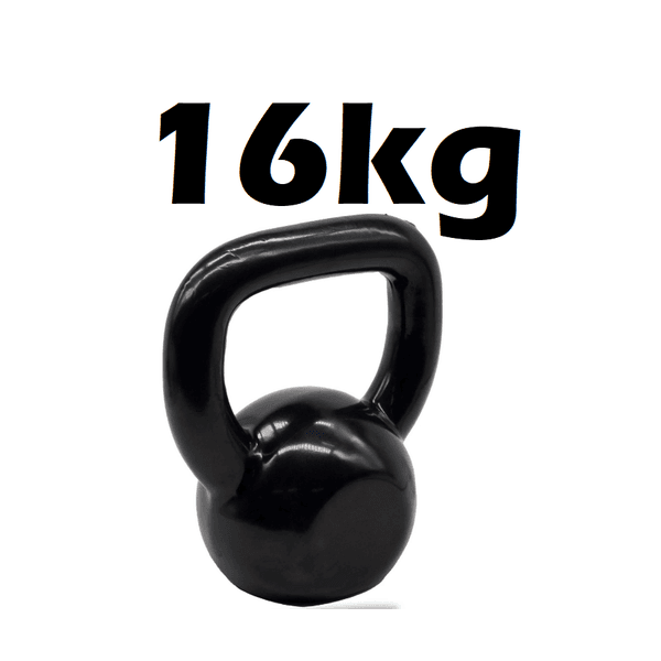 Kettlebell Emborrachado 16Kg - Infinity Fitness 