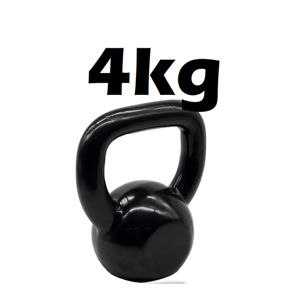 Kettlebell Emborrachado 4Kg - Infinity Fitness
