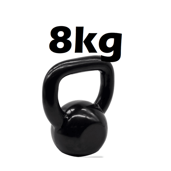 Kettlebell Emborrachado 8Kg - Infinity Fitness 