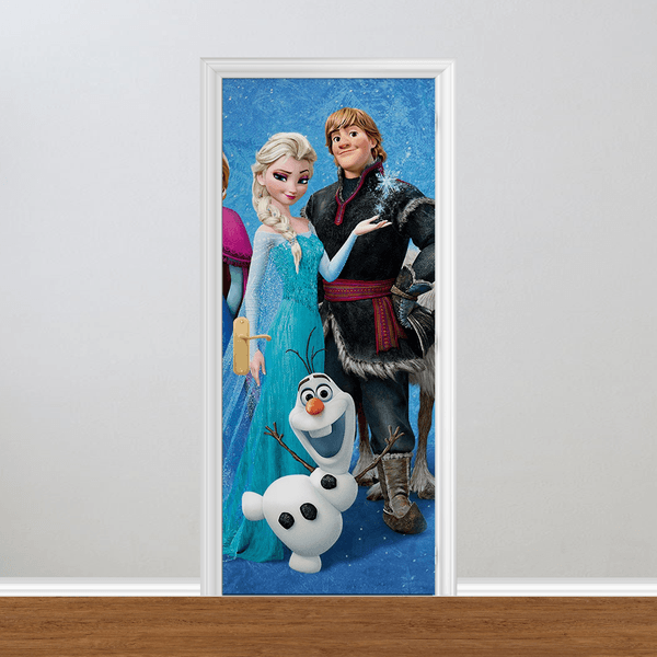 Adesivo para Porta - Frozen