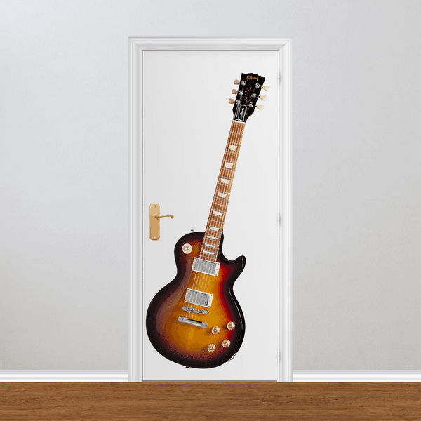 Adesivo para Porta - Guitarra Gibson Les Paul