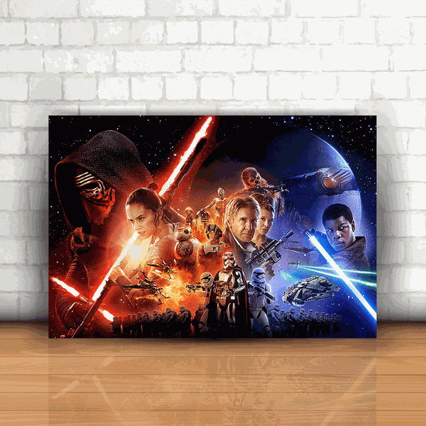 Placa Decorativa - Star Wars