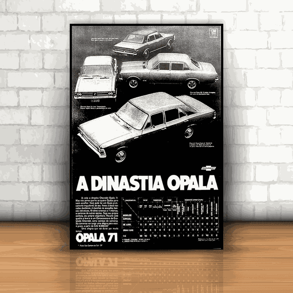 Placa Decorativa - A Dinastia Opala