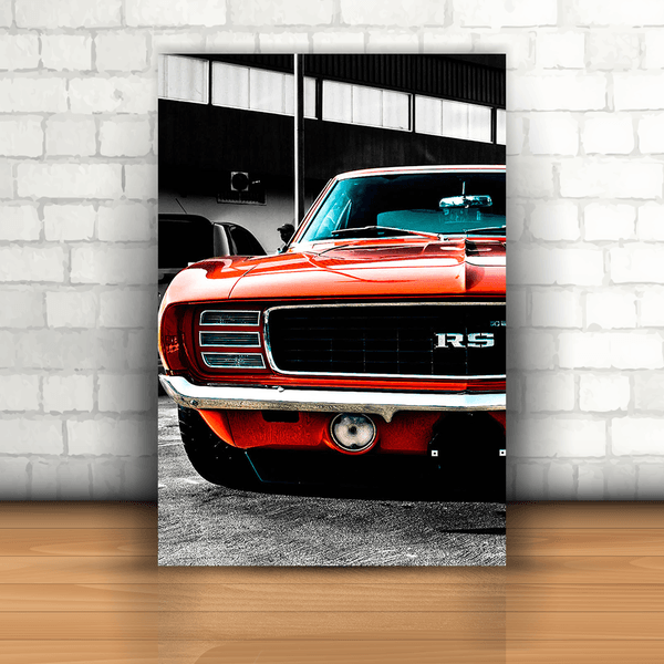 Placa Decorativa - Camaro RS