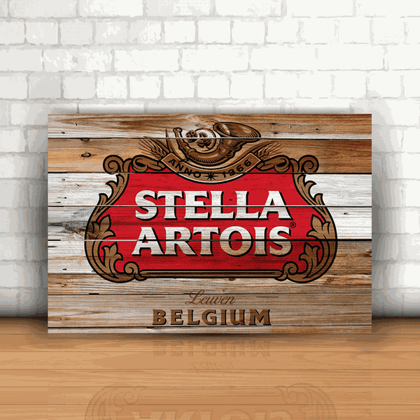 Placa Decorativa - Stella Artois