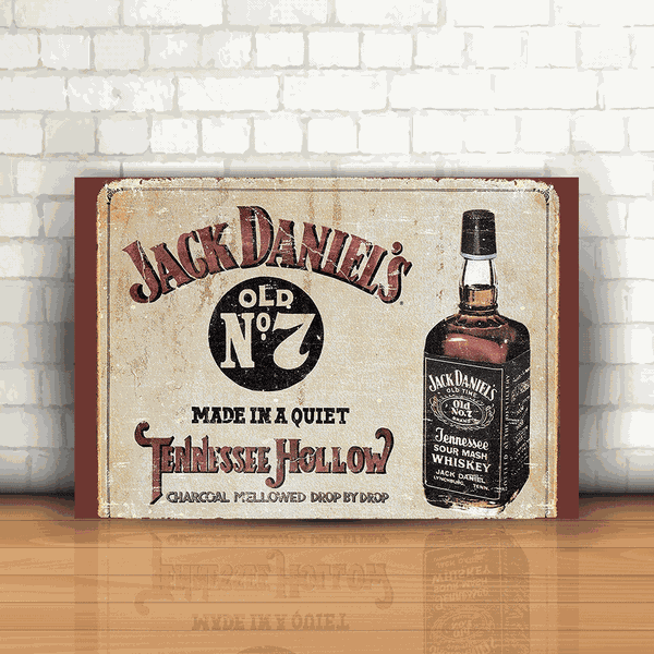 Placa Decorativa - Jack Daniel's mod 02