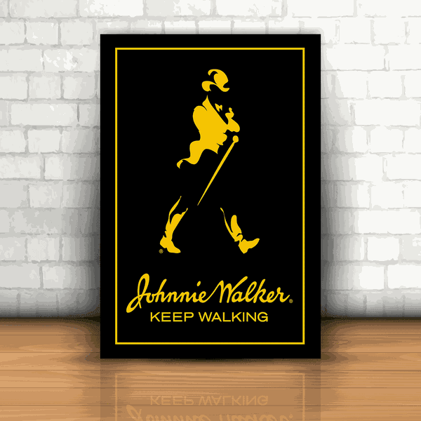 Placa Decorativa - Johnnie Walker 