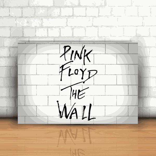 Placa Decorativa - Pink Floyd The Wall