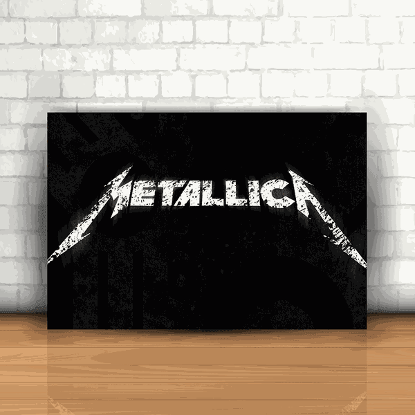 Placa Decorativa - Metallica