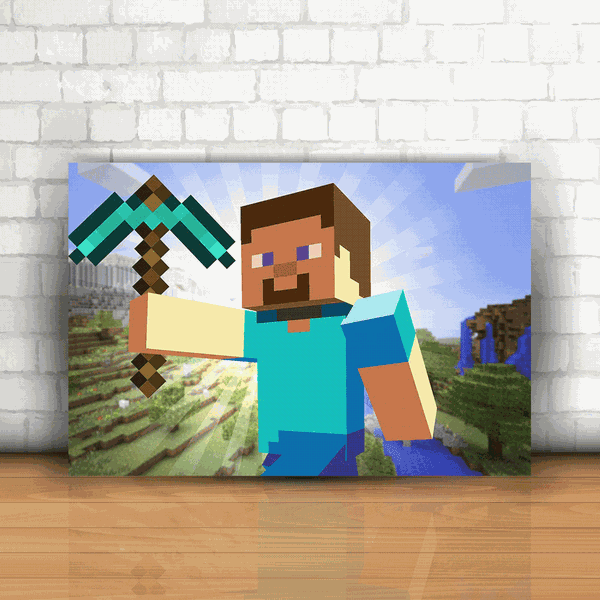 Placa Decorativa - Minecraft mod 02