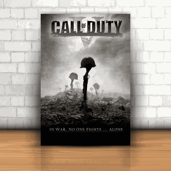 Placa Decorativa - Call of Duty
