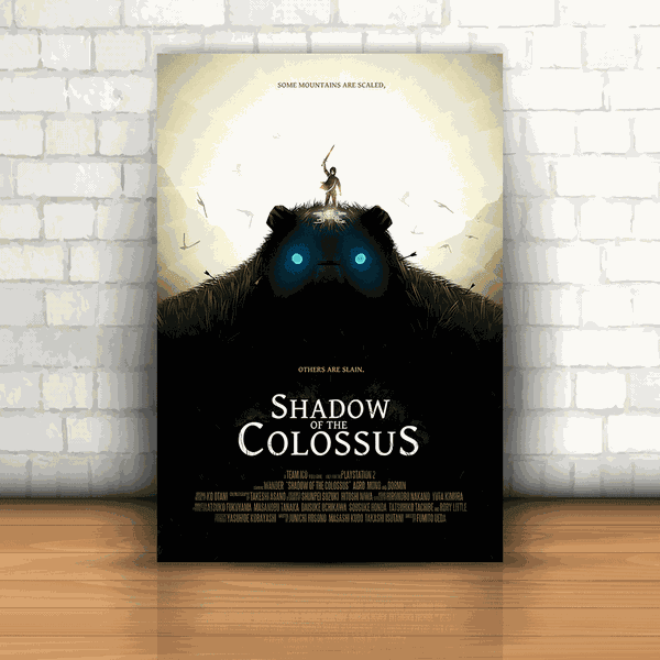 Quadro decorativo Shadow Of The Colossus Playstation