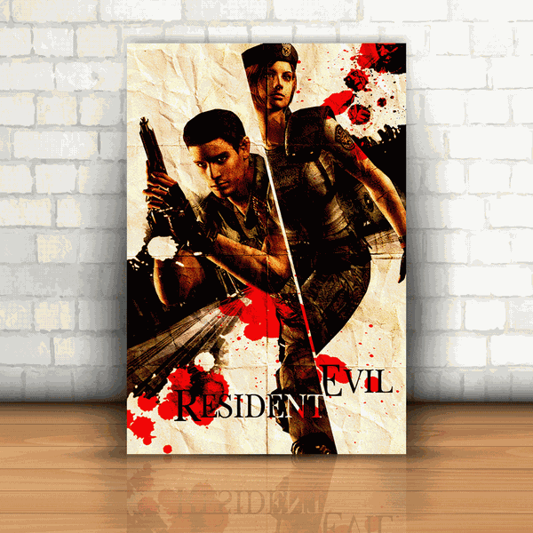 Placa Decorativa - Resident Evil