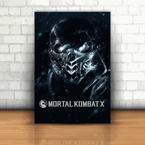 Placa Decorativa - Mortal Kombat X