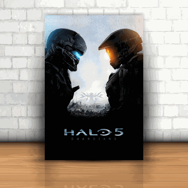 Placa Decorativa - Halo 5 mod 01