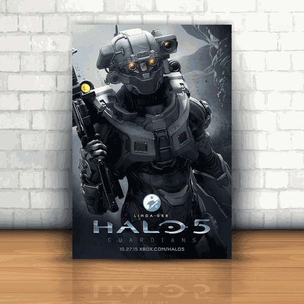 Placa Decorativa - Halo 5 mod 02