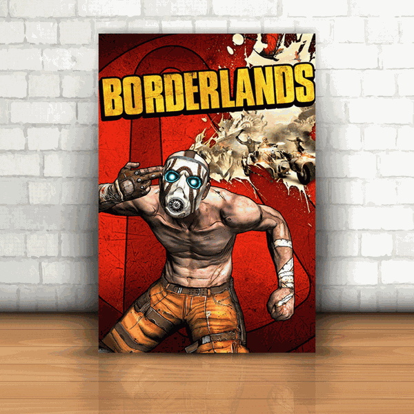 Placa Decorativa - Borderlands 1
