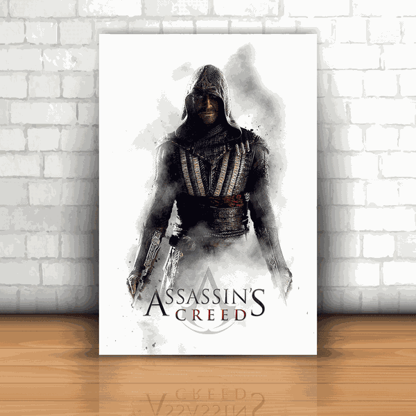 Placa Decorativa - Assassin's Creed