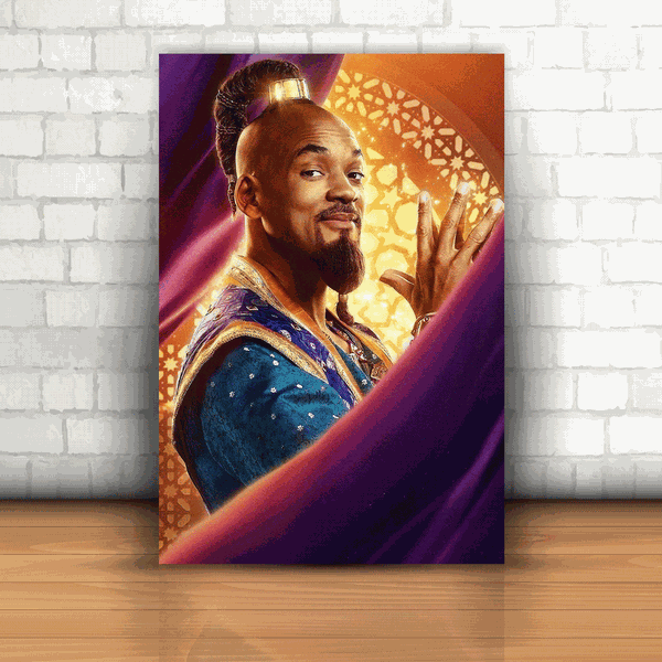 Placa Decorativa - Aladdin Mod. 08